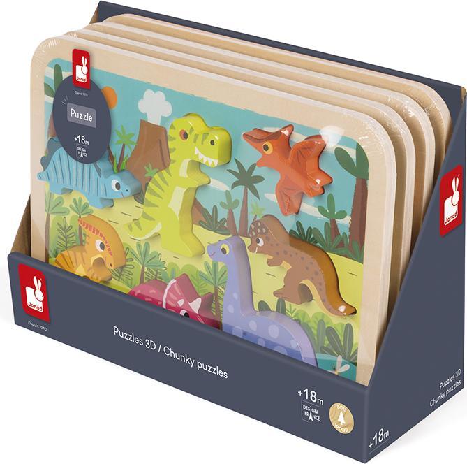 Image du produit Janod Dinosaures (7 pièces)