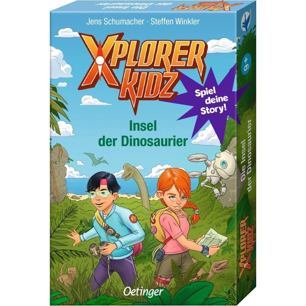 Oetinger Xplorer Kidz. Die Insel der Dinosaurier (Deutsch)