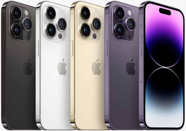 Actual product image Apple iPhone 14 Pro Max (256 GB, Deep Purple, 6.70", SIM + eSIM, 48 Mpx, 5G)