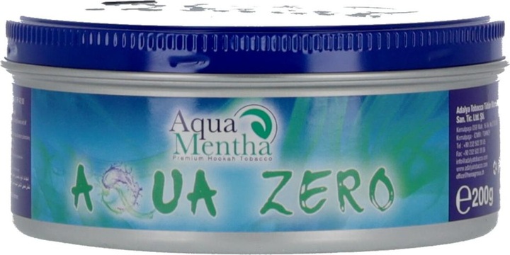 Image du produit Aqua Mentha Adalya - Aqua Zero 200g (Menthe, 200 g)