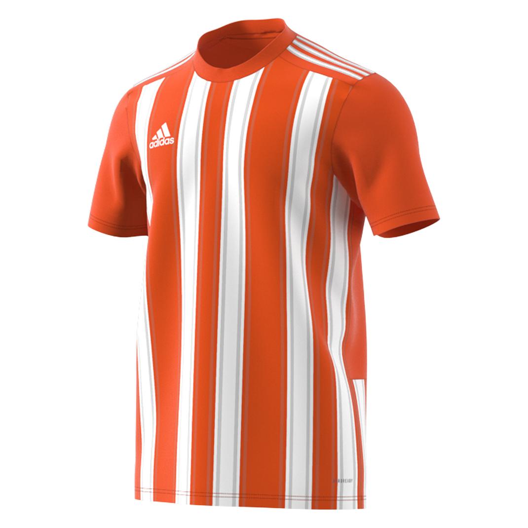 Adidas, Mannen, Sportief Shirt, Gestreepte 21 Jersey (S), Groen, S