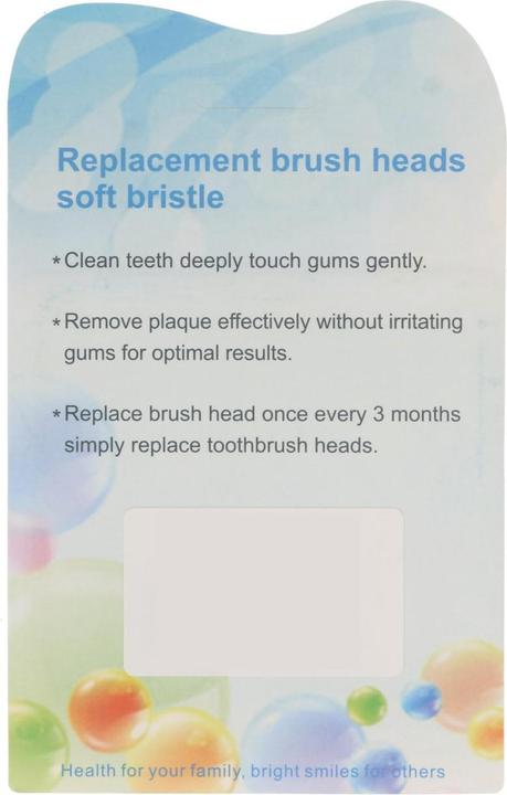 Produktbild AccuCell Zahnbürstenkopf Sensitive Clean für elektrische Zahnbürsten von Oral-B, 4 Stück (4 x)