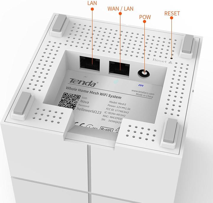 Actual product image Tenda Mw6