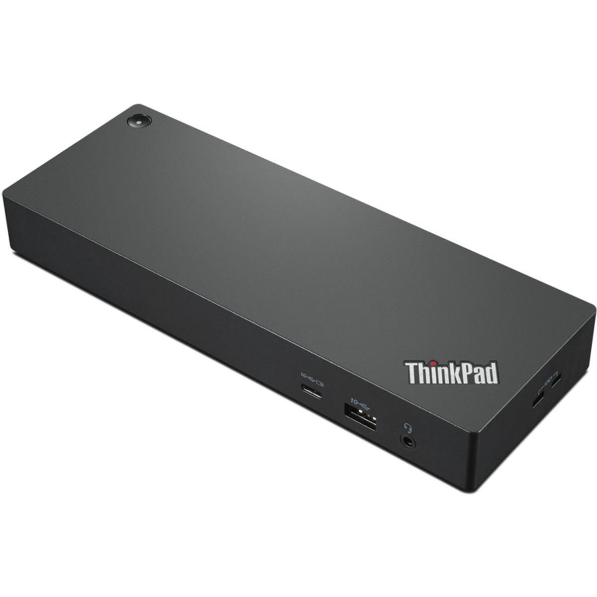 Lenovo ThinkPad Universal (12 Ports), Dockingstation + USB Hub, Rot, Schwarz
