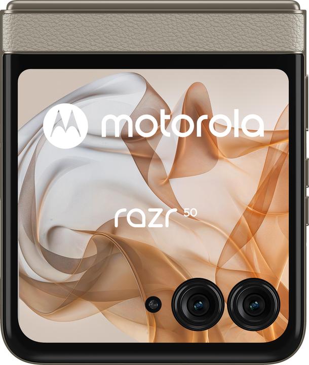 Productafbeelding Motorola Razr 50 8GB/256GB Beige (256 GB, Strandzand, 6.90", SIM + eSIM, 5G)