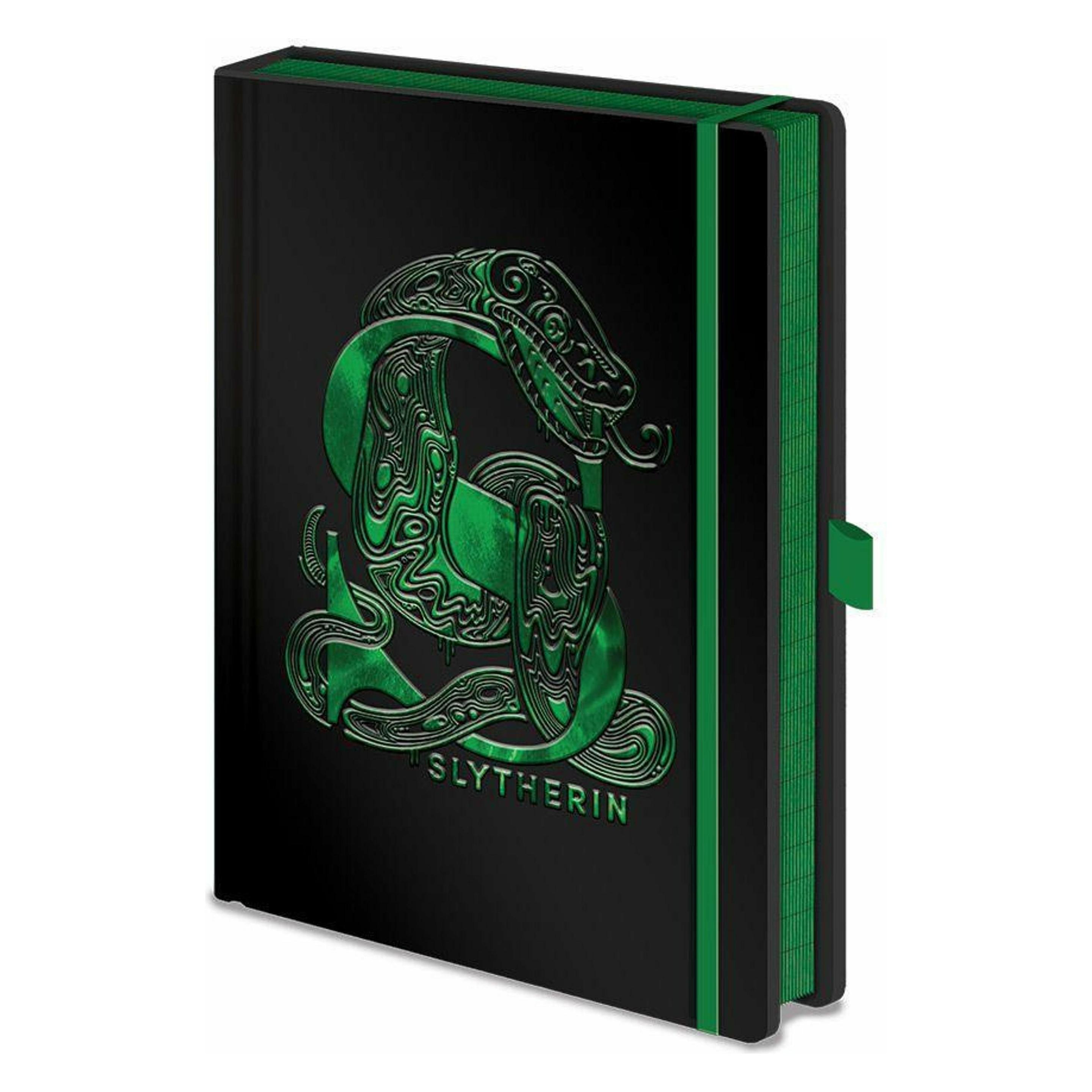 Pyramid, Notitieboekje + Schrijfblok, Harry Potter, Slytherin (A5, Hardcover)