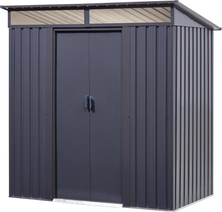 Produktbild NoName Gartengerätehaus Pultdach Oberlicht 121 x 195 x 196 cm