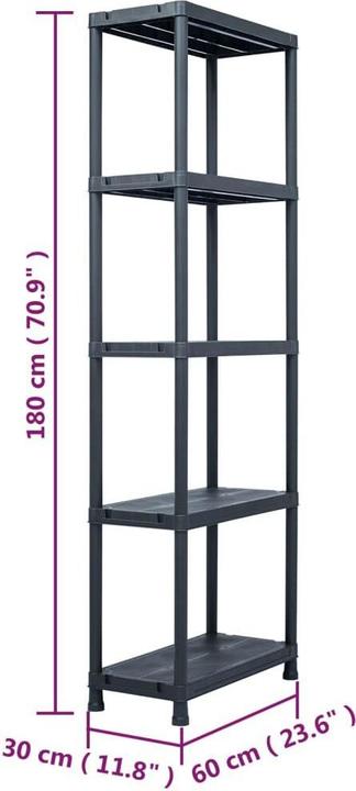 Produktbild vidaXL Stauregal