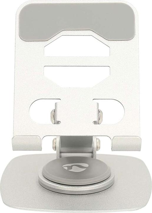 Actual product image Nedis Phone stand - Universal - Fully mobile - Silver