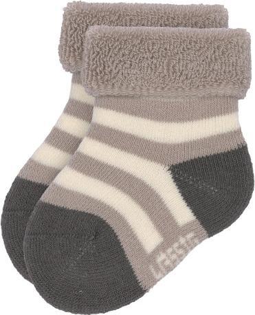 Actual product image Lässig Socks Newborn Set of 3 Anthracite Taupe Size 23 - 26 (pack of 3, 23 - 26)