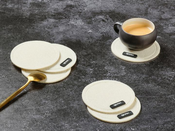 Produktbild Björn Rund - recycelter Filz (Glasuntersetzer)