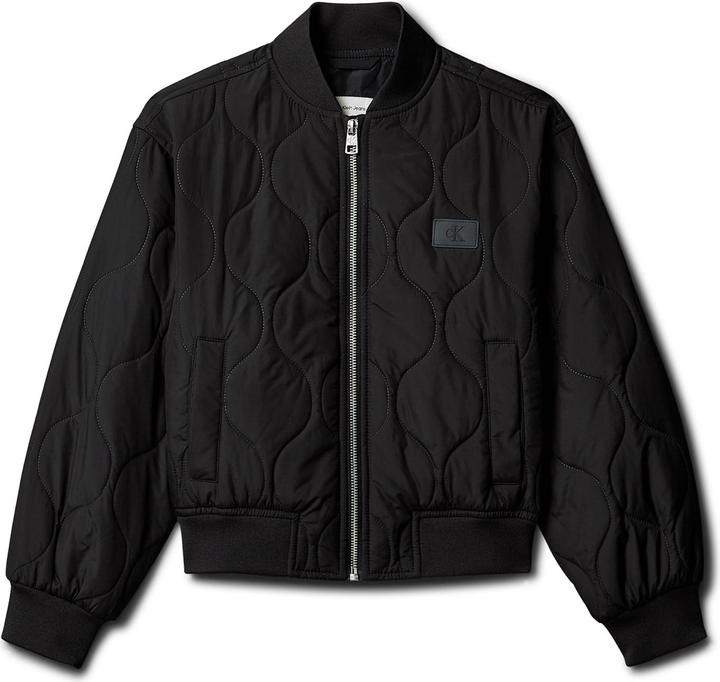 Actual product image Calvin Klein Quilted Bomber Jacket (152)