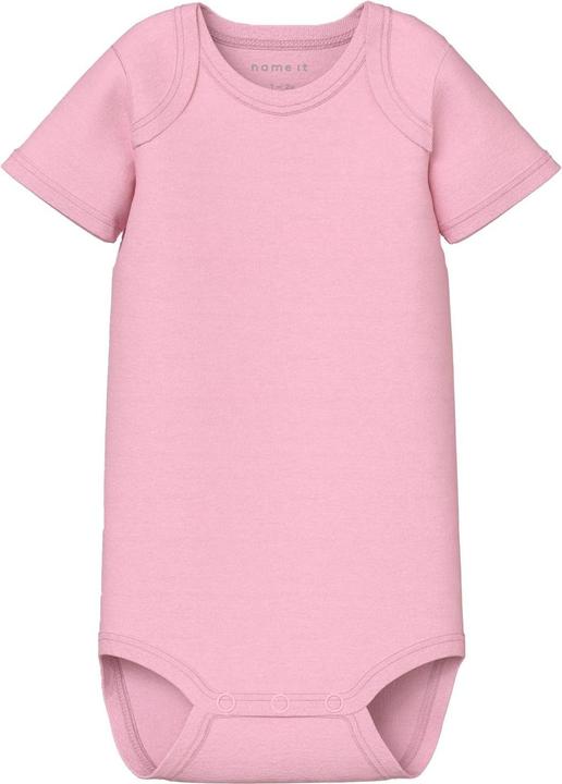 Produktbild Name it Kurzarm-Body Pink Teddy 2er Set Gr. 80 (80)