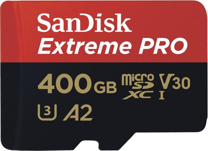 Immagine prodotto SANDISK Extreme Pro microSD A2 (400 GB, microSDXC, U3, UHS-I)