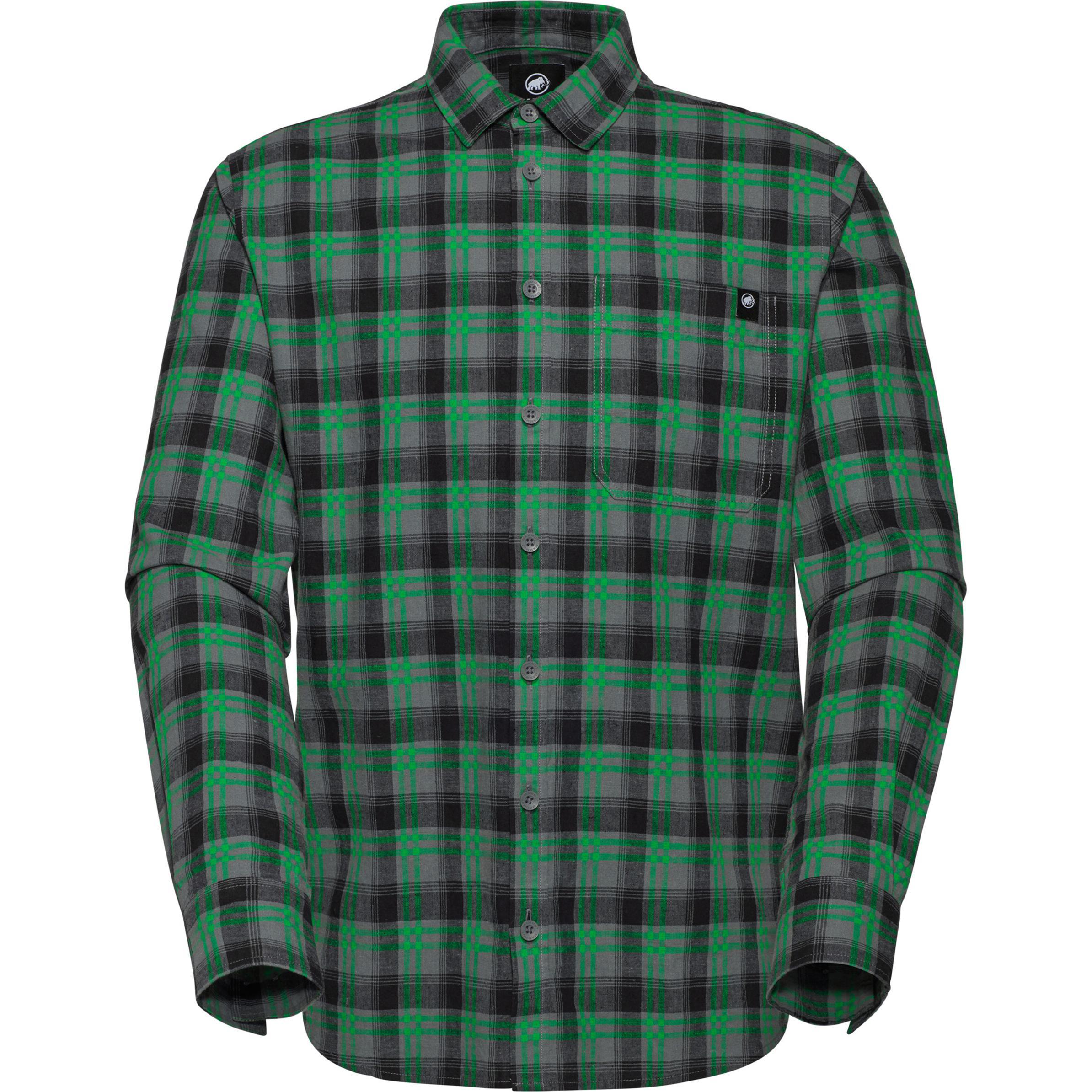 Mammut, Herren, Hemd, Trovat Summer Longsleeve Shirt, Grün, (L)