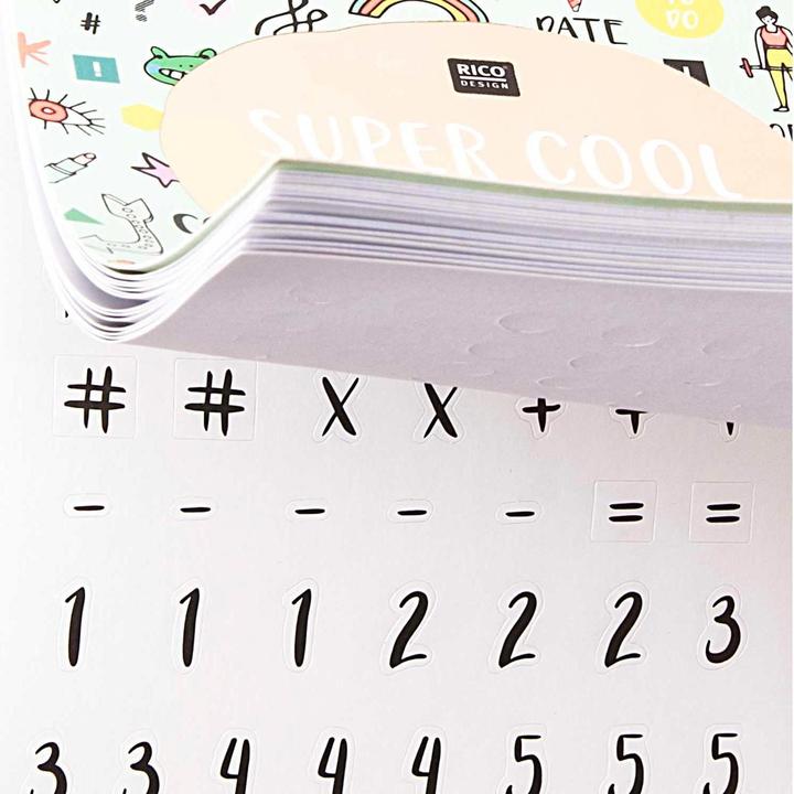 Actual product image Rico Design Sticker book Super Cool