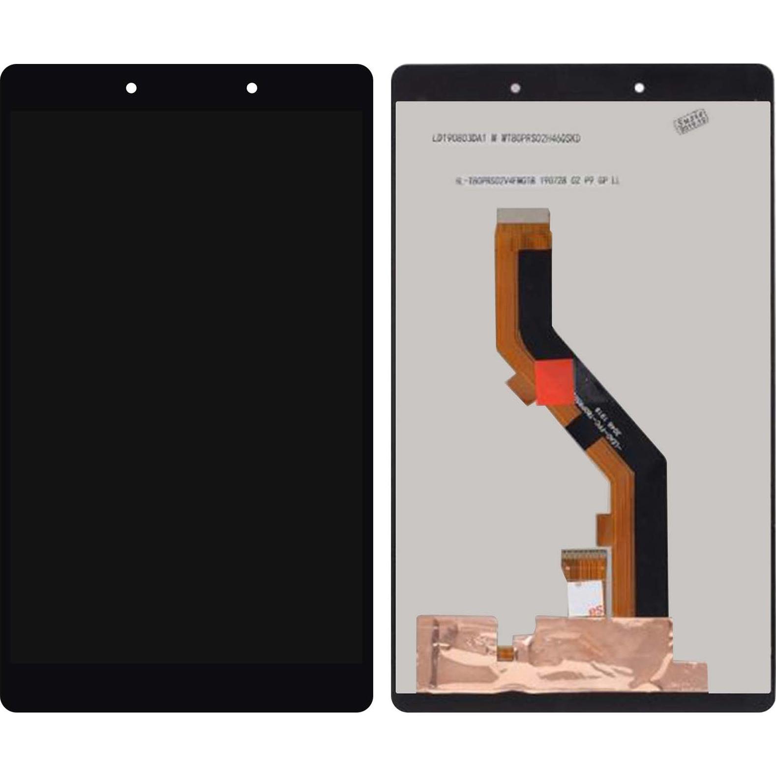 Clappio Ersatzdisplay (Display, Galaxy Tab A 8.0 (2019)), Mobilgerät Ersatzteile, Schwarz