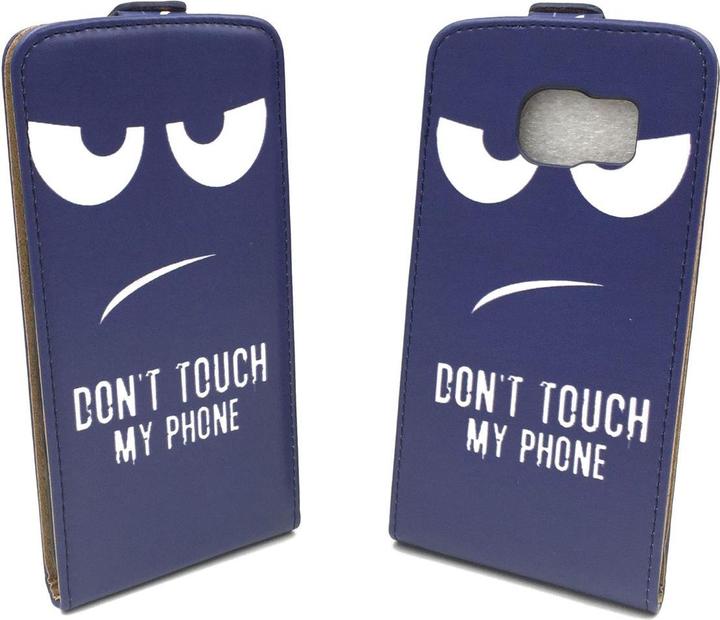 Actual product image König Design Mobile Phone Case for Samsung Galaxy S7 Edge Protective Wallet Cover 360 Case Blue (Samsung Galaxy S7 Edge)