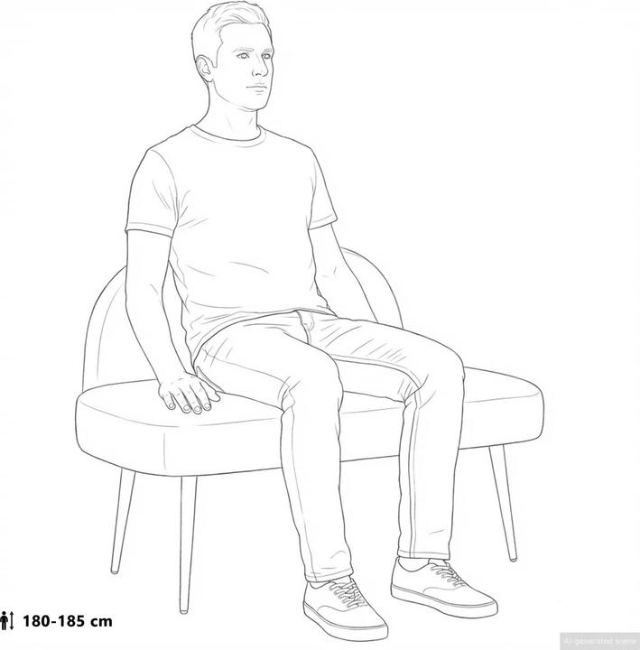 Produktbild vidaXL Moderne Bänke (110 cm)