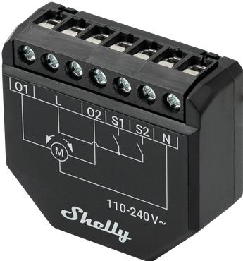 Productafbeelding Shelly Shutter (Schakelaandrijving, Sluiter actuator)