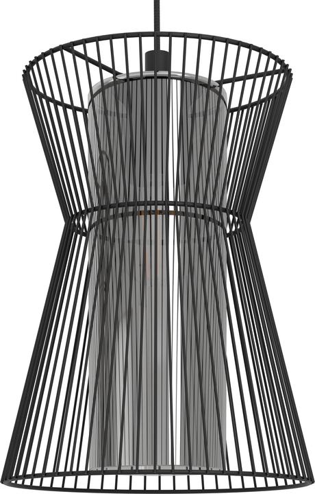 Produktbild EGLO Pendelleuchte MASETA 3x E27 Schwarz (E27)