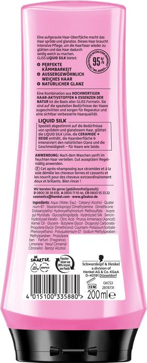 Image du produit Schwarzkopf Soie liquide (200 ml)