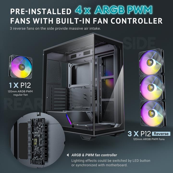 Produktbild Antec C3 (ATX, ITX, mATX)