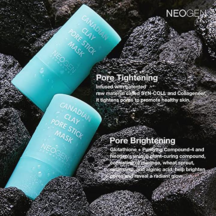Produktbild Neogen Dermalogy NEOGENLAB DERMALOGY Pore Clarifying Clay Mask Stick - Minimizes Enlarged Pores Blackheads and Excess