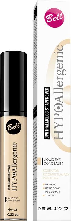 Bell Cosmetics Hypoallergen Eye-Brightening Concealer 01 6.5g