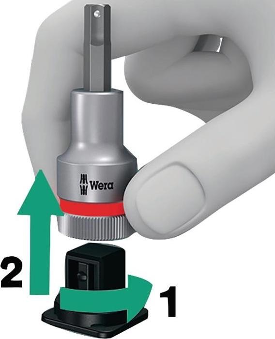 Productafbeelding Wera Zeskant dopsleutel (5 mm, 3 mm, 4 mm, 7 mm, 8 mm, 6 mm)