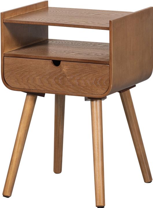 Woood Bedside Table/Side Table (54 x 36 x 30 cm)