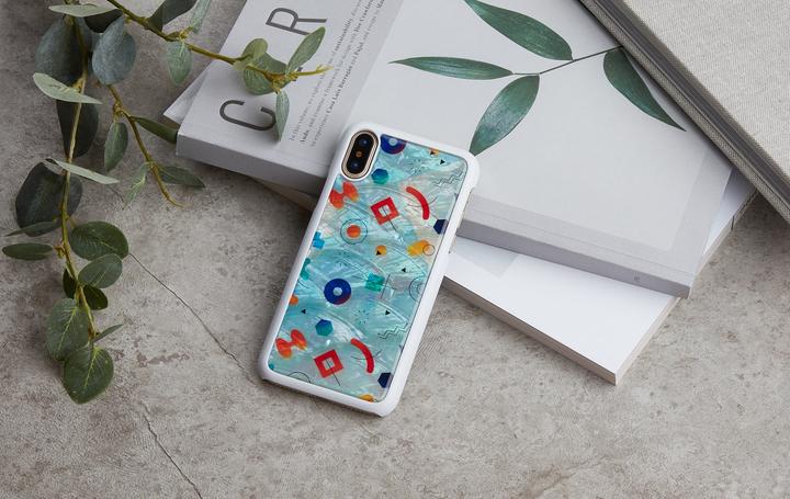Produktbild Ikins SmartPhone case iPhone XS/S poppin rock white (Apple iPhone XS)
