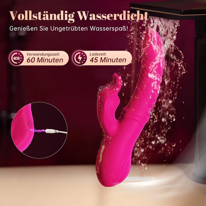 Produktbild Texidiy Vibrator mit 3 Stoss- und 10 Vibrationsmodi