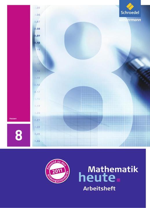 Produktbild Mathematik heute 8. Arbeitsheft. HE (Deutsch, Heinz Griesel, Helmut Postel, Rudolf Vom Hofe, 2014)