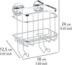 Produktbild Wenko Eckablage (12.50 x 18 x 24 cm)