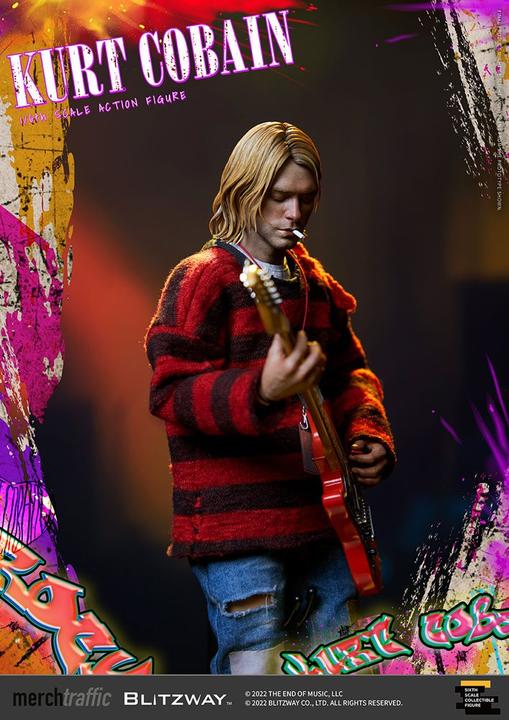 Produktbild Blitzway Kurt Cobain figurine 1/6 On Stage 31 cm