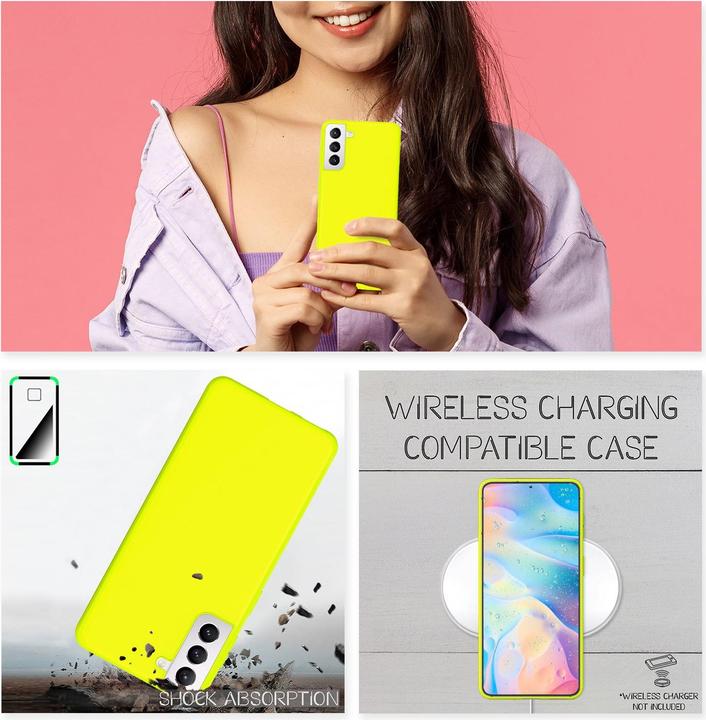 Produktbild Nalia Neon Silikon Handyhülle (Samsung Galaxy S22)