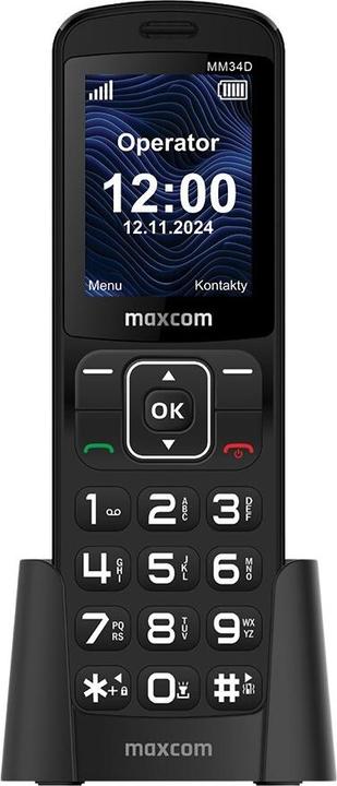 Maxcom Sim Desk-Telefon MM34D 4G (4G)