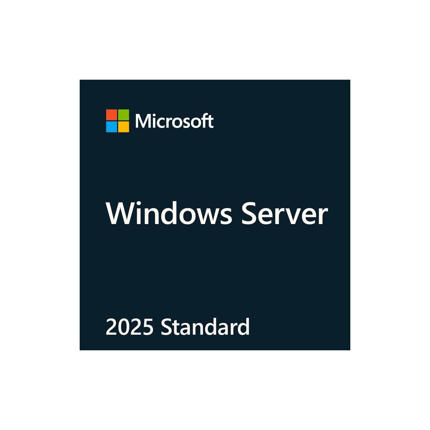 Microsoft Windows Server 2025 Standard 16 Core, OEM, Französisch für Server
