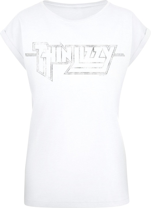 Produktbild Merchcode Ladies Thin Lizzy - TL Superhero Extended Shoulder Tee - 181497 (S)