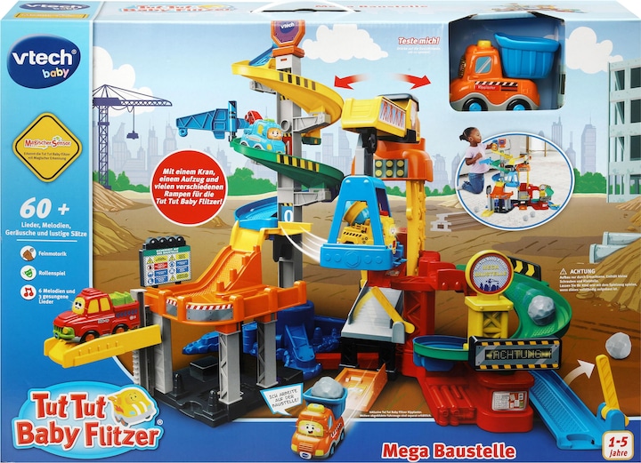Actual product image VTech Tut Tut Baby Flitzer - Mega Construction Site