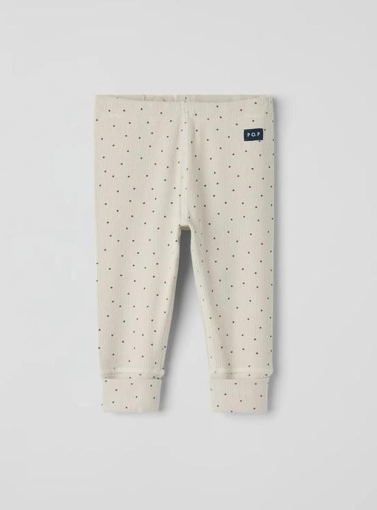 Produktbild PO.P Gerippte Babyhose mit Punkten (80)