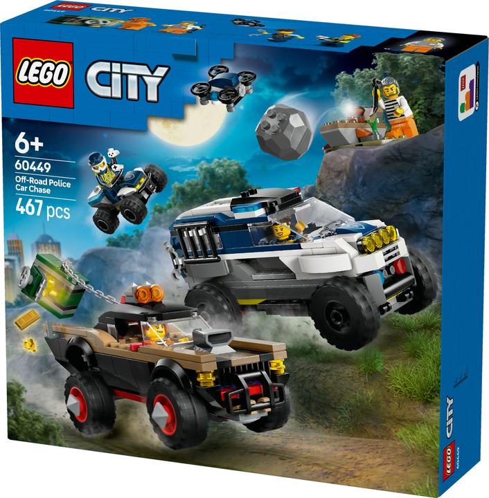 LEGO Verfolgungsjagd im Polizeigeländewagen (60449, LEGO City)