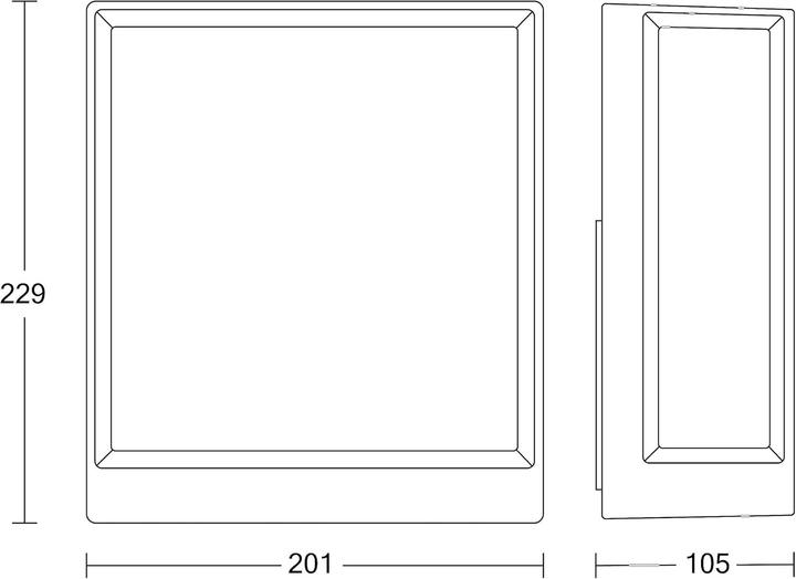 Produktbild Steinel LED-Aussenleuchte L 40 C (987 lm, IP54)