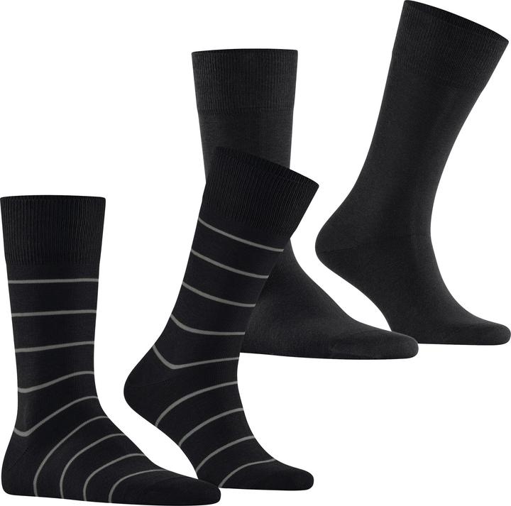 Produktbild Esprit Modern Stripe 2-Pack Baumwollsocken (2er Pack, 39 - 42)