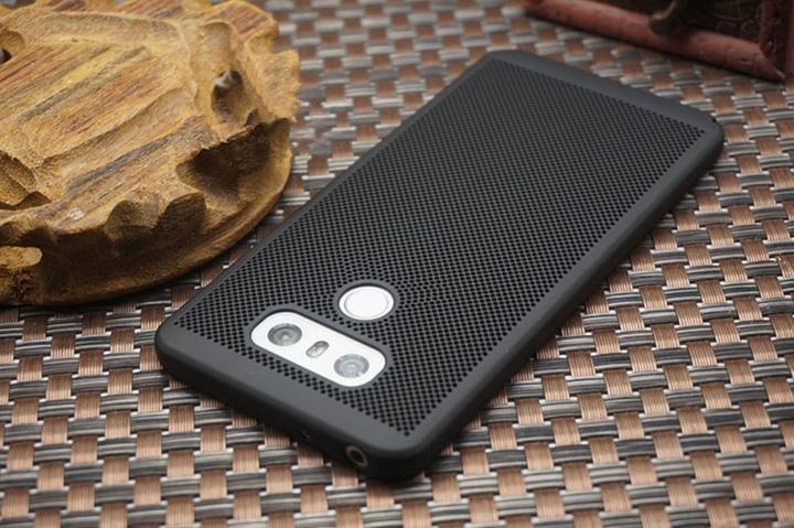 Actual product image König Design LG G6 Hard Case Mobile Phone Cover Bumper Shell Frame Black Matt (G6)