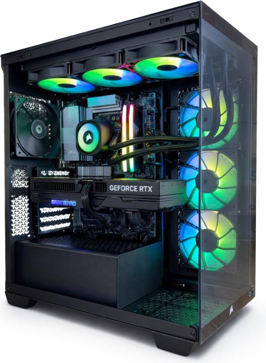 Actual product image Avlano SPECTRE INTEL ULTRA EDITION, High-End Gaming PC, RTX 5090 (500 GB, 128 GB, Intel Core Ultra 9 285K, GeForce RTX 5090)