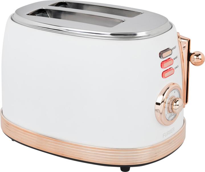 Image du produit Furber Wasserkocher, Standmixer und Toaster Set, Rosegold