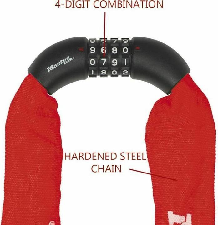 Image du produit Master Lock 8392 Antivol à chaîne 8 mm x 900 mm (90 cm)