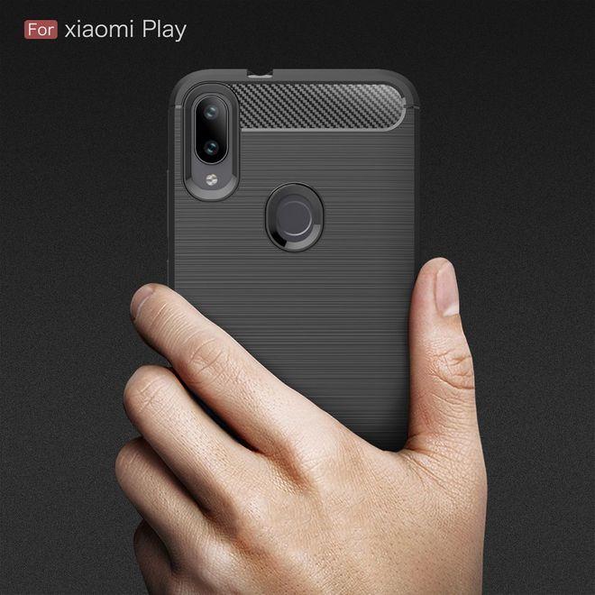 Image du produit MU Style Série Softcase TPU en fibre de carbone (Mi Play)